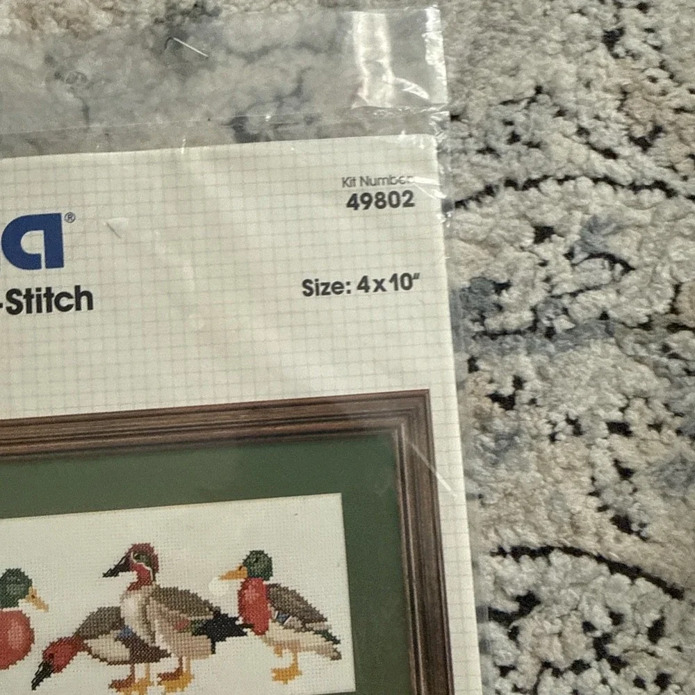 Delightful Ducks Counted Cross Stitch Kit #49802 by Bucilla (4